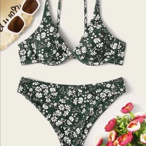 Floral bikinis